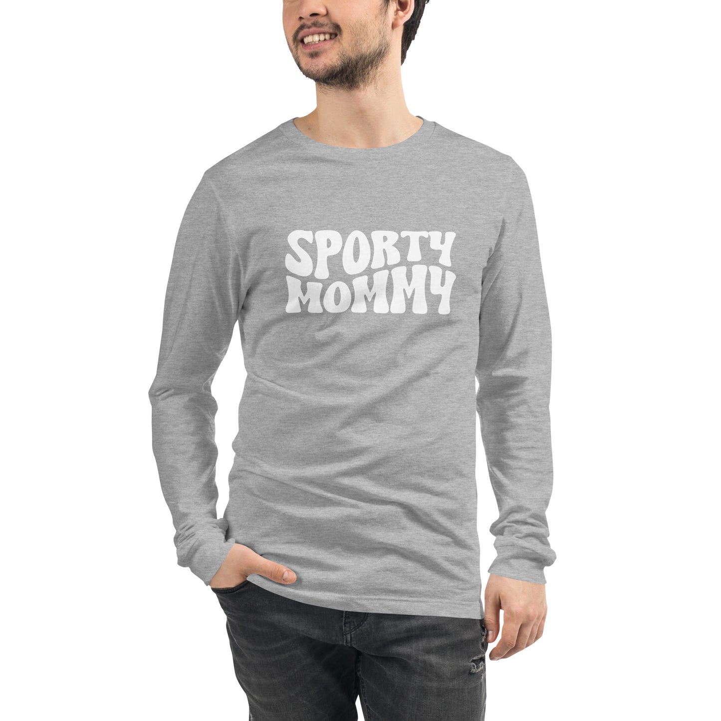 Sporty Mommy Unisex Long Sleeve Tee