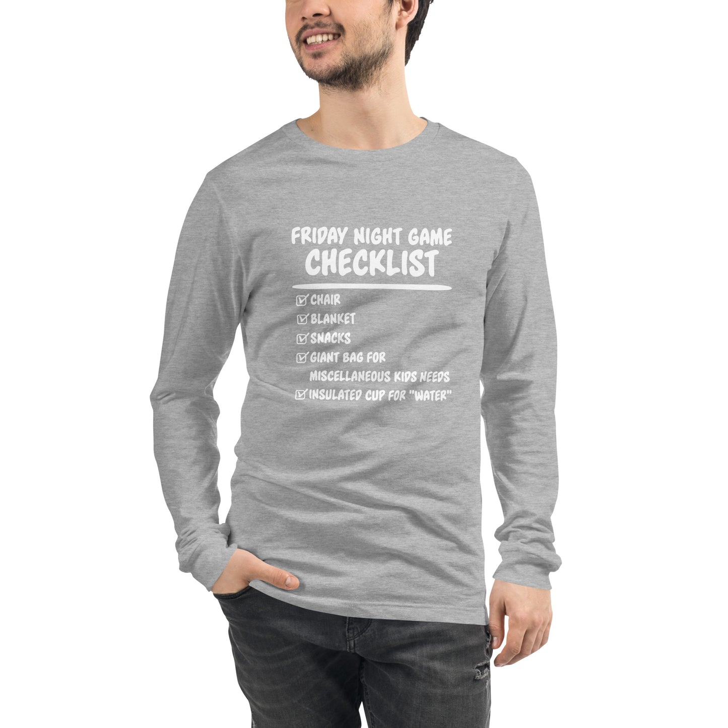 Friday Night Unisex Long Sleeve Tee