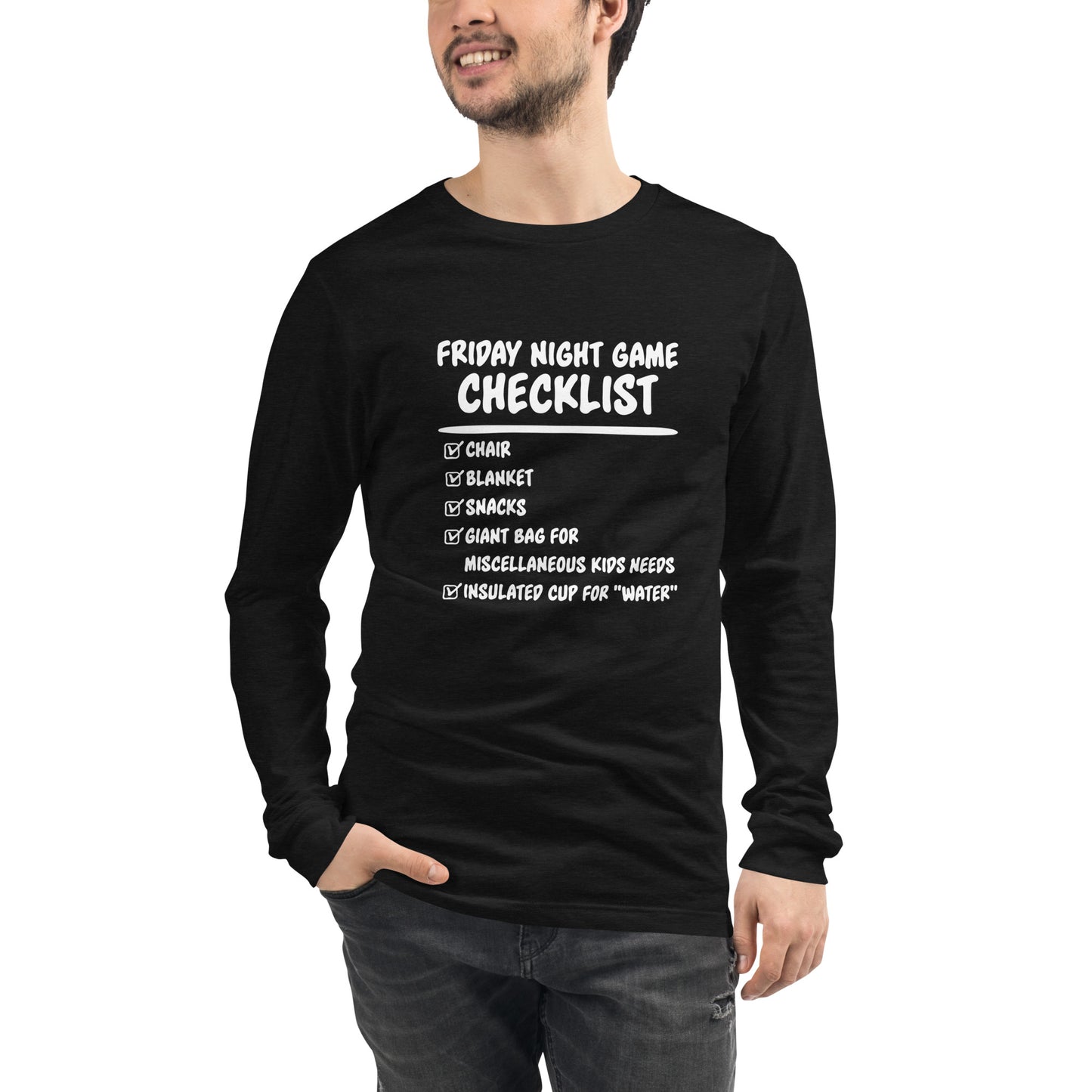 Friday Night Unisex Long Sleeve Tee