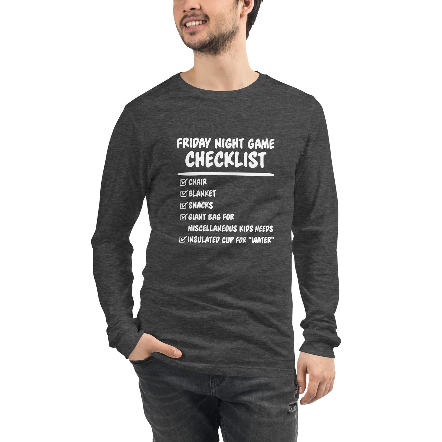 Friday Night Unisex Long Sleeve Tee