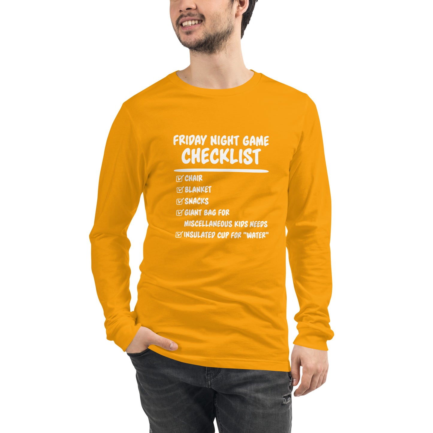 Friday Night Unisex Long Sleeve Tee