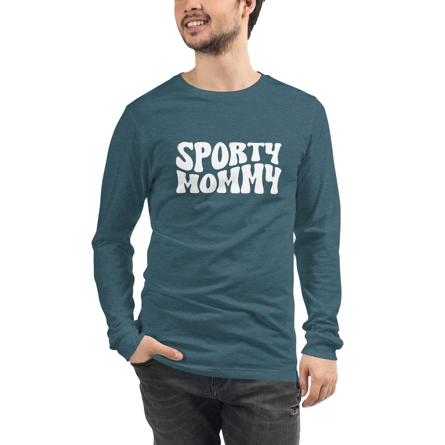 Sporty Mommy Unisex Long Sleeve Tee
