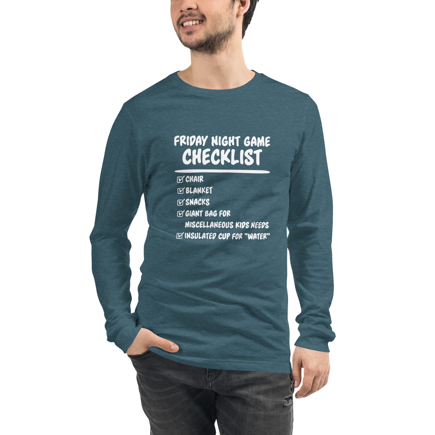 Friday Night Unisex Long Sleeve Tee