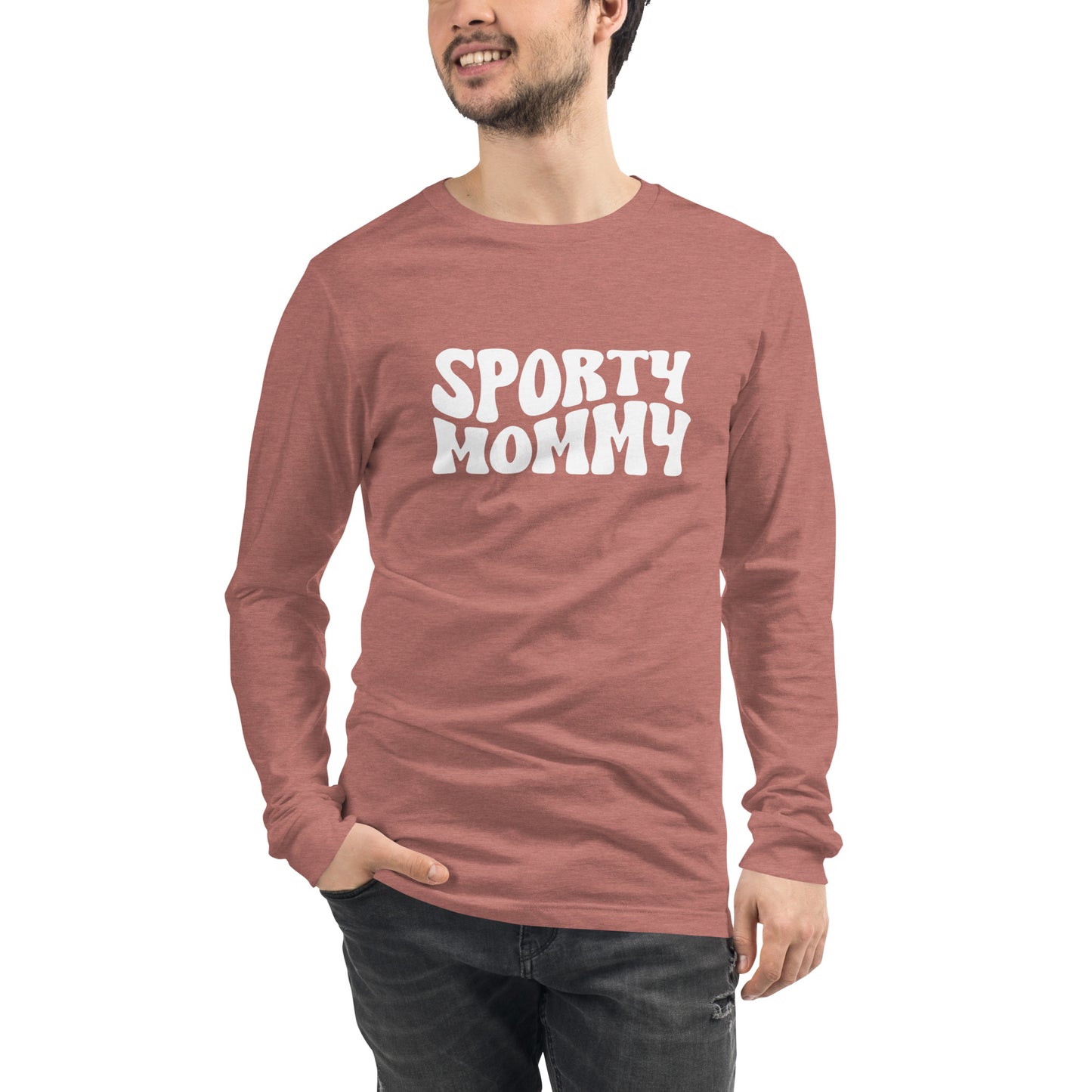 Sporty Mommy Unisex Long Sleeve Tee