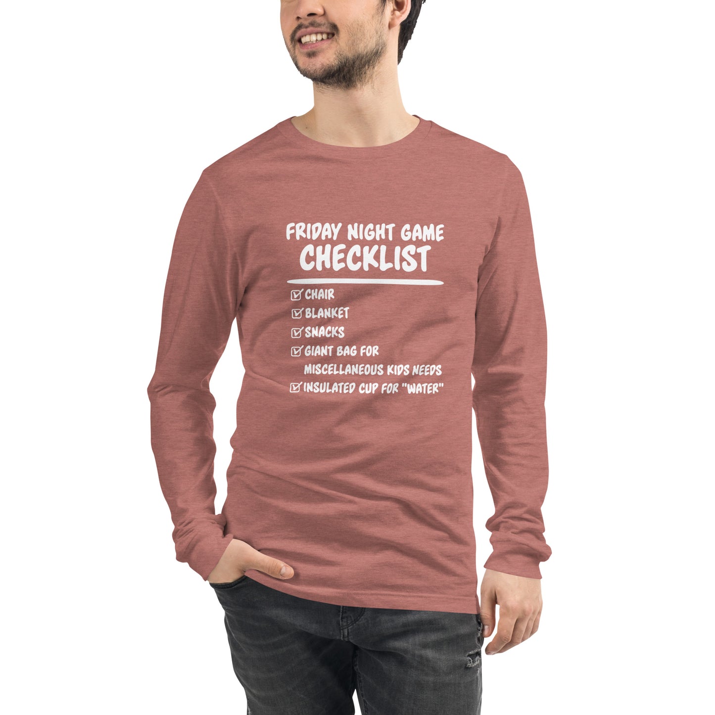 Friday Night Unisex Long Sleeve Tee