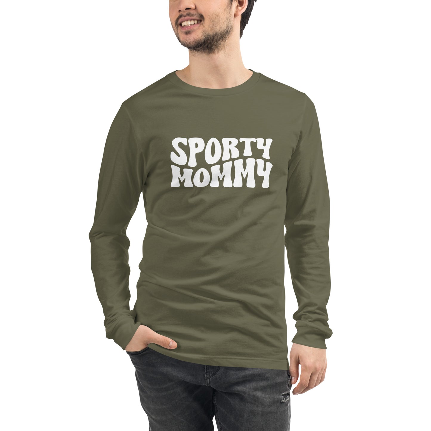 Sporty Mommy Unisex Long Sleeve Tee