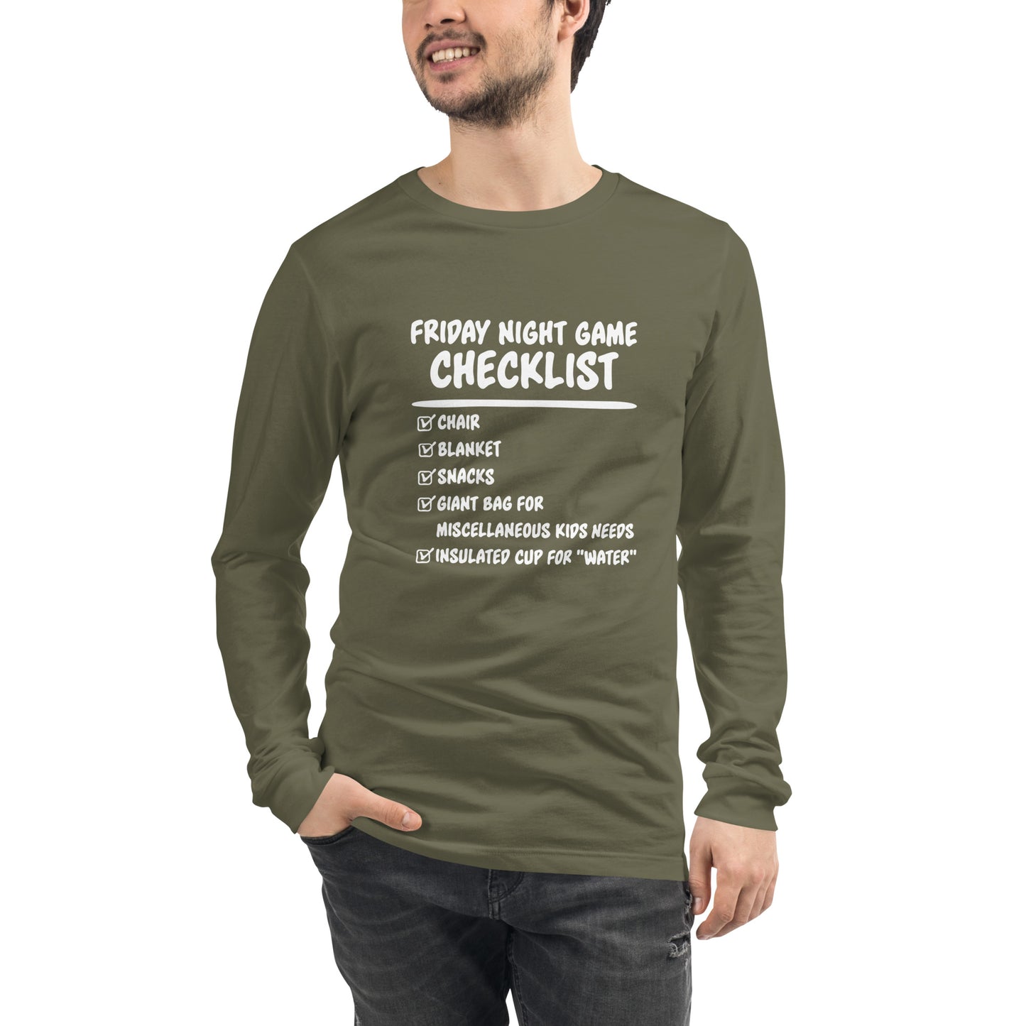 Friday Night Unisex Long Sleeve Tee
