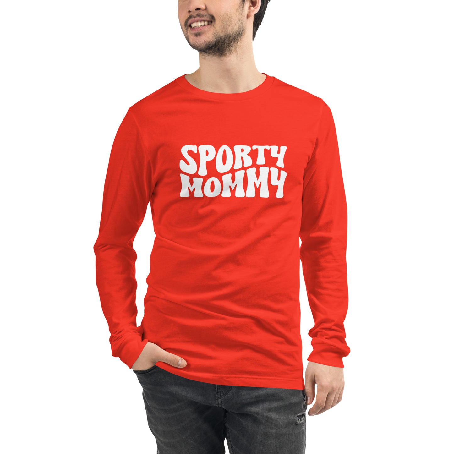 Sporty Mommy Unisex Long Sleeve Tee