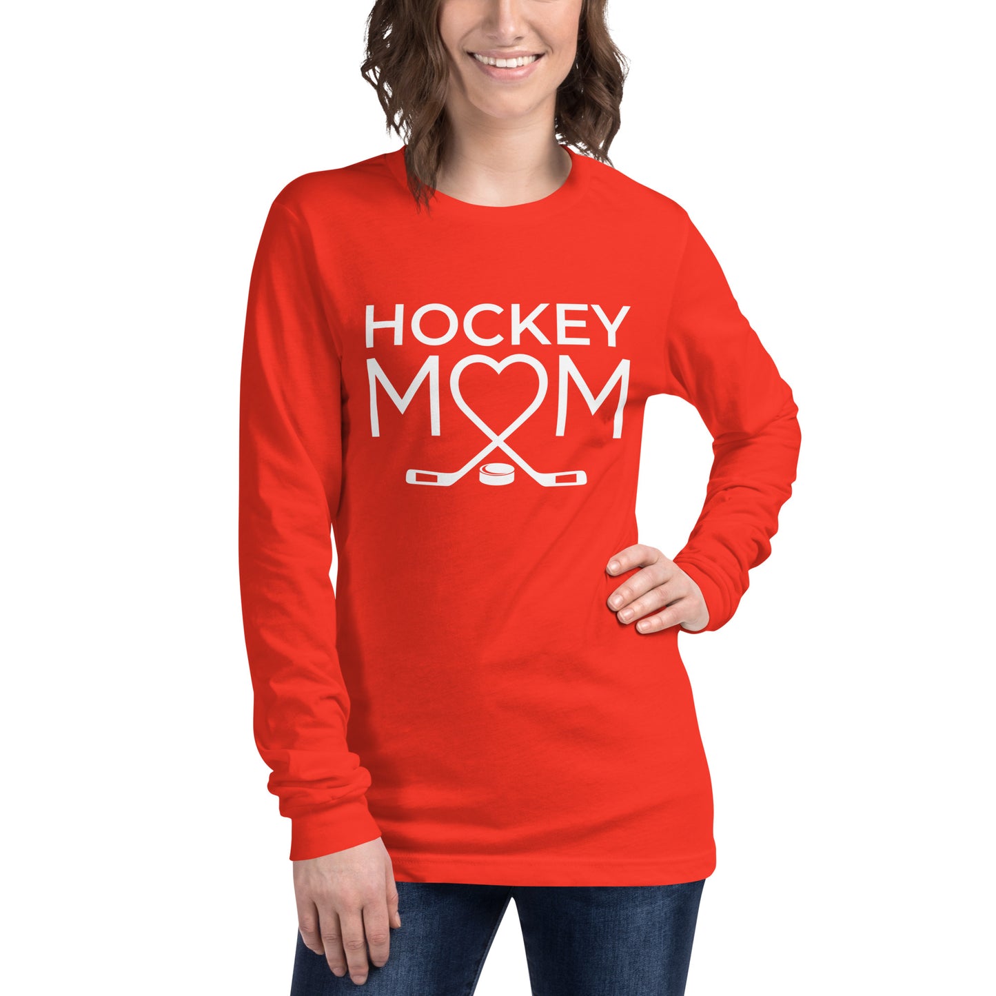 Hockey Mom Women's Long Sleeve Tee