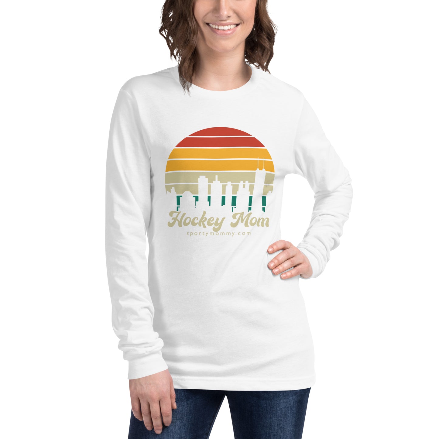 Skyline Hockey Mom Women's Long Sleeve Tee