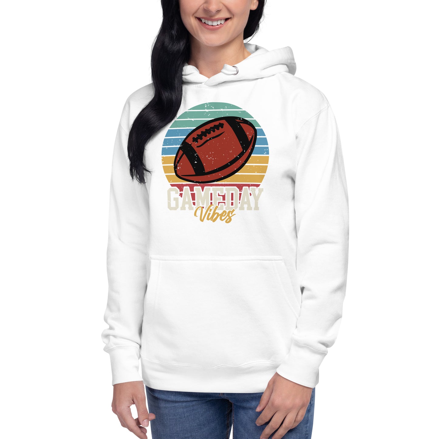 Game-Day Vibes Football Unisex Hoodie