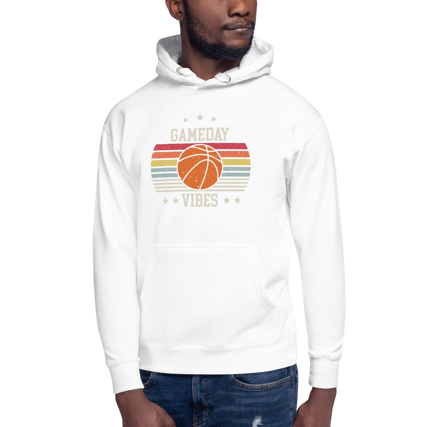Game-Day Vibes Basketball Unisex Hoodie