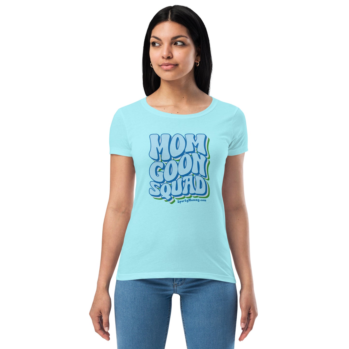 Mom Goon Squad Fitted T-Shirt