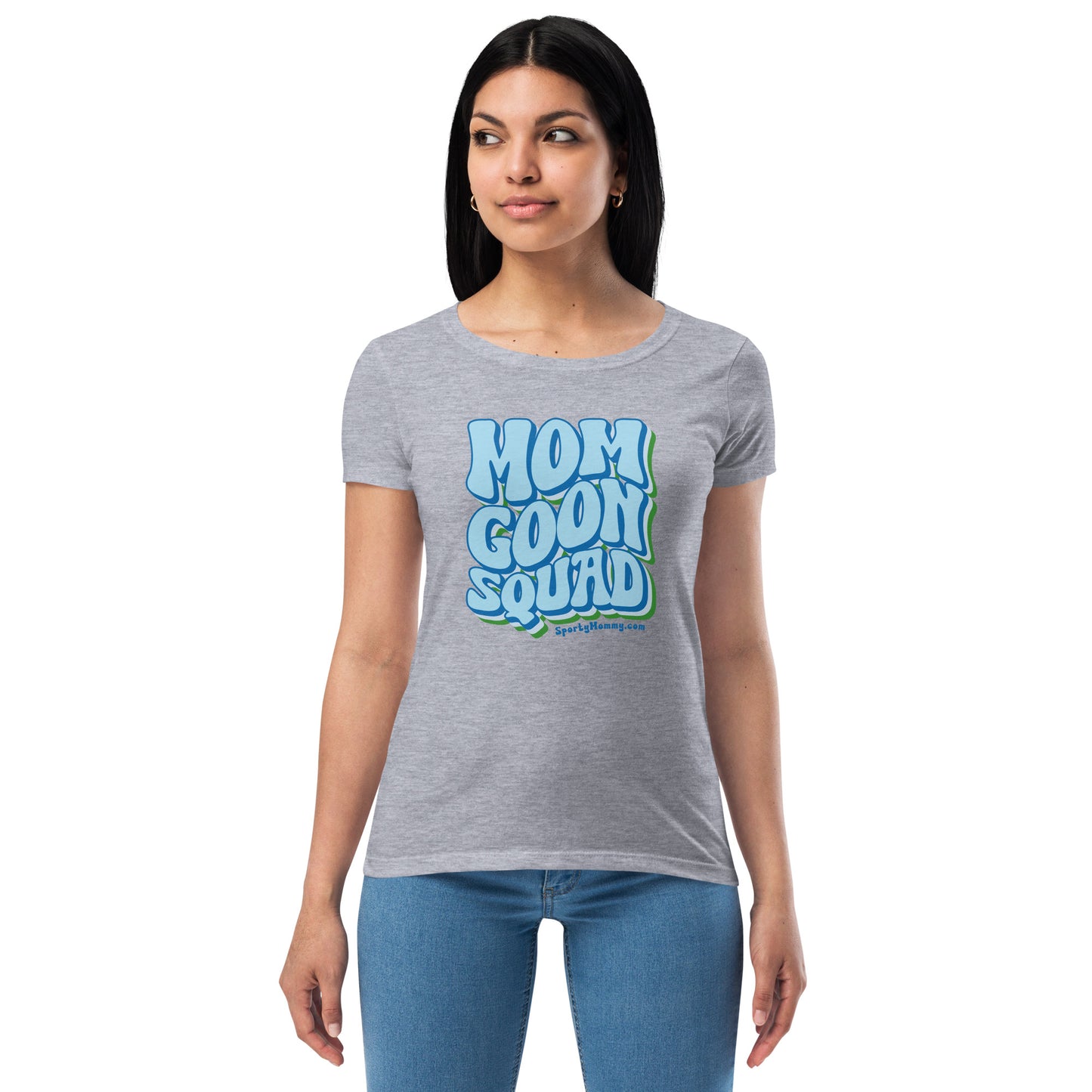 Mom Goon Squad Fitted T-Shirt