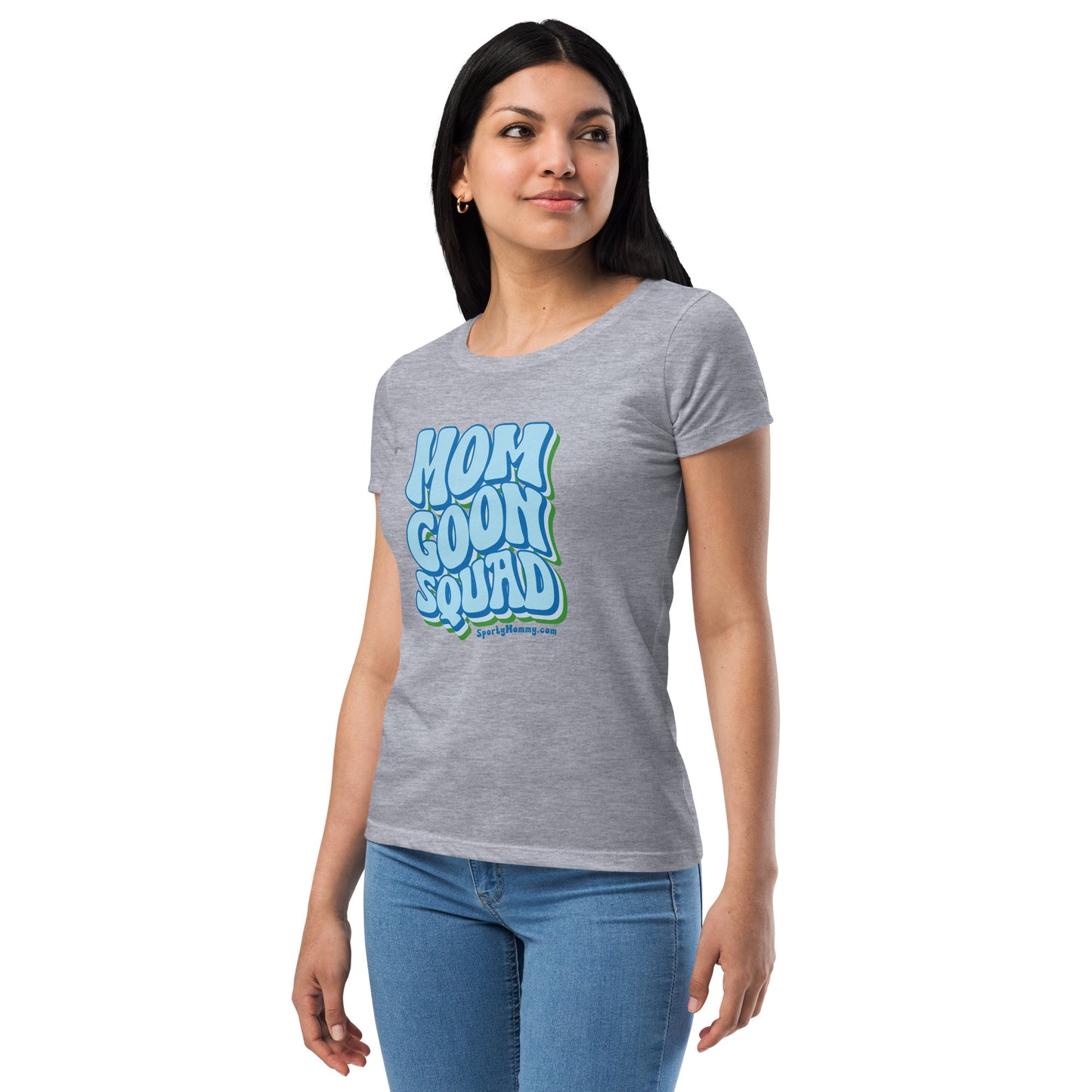 Mom Goon Squad Fitted T-Shirt