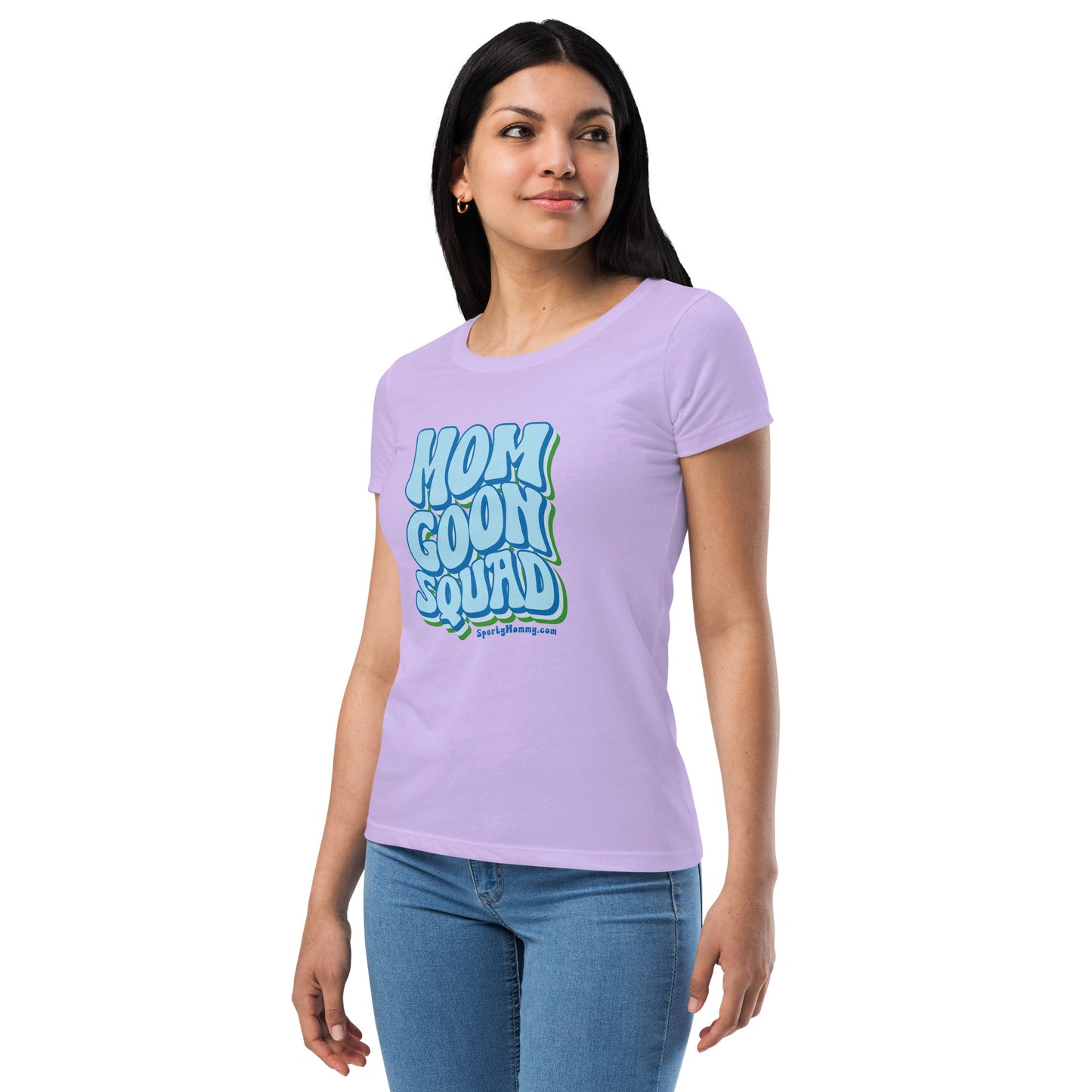 Mom Goon Squad Fitted T-Shirt