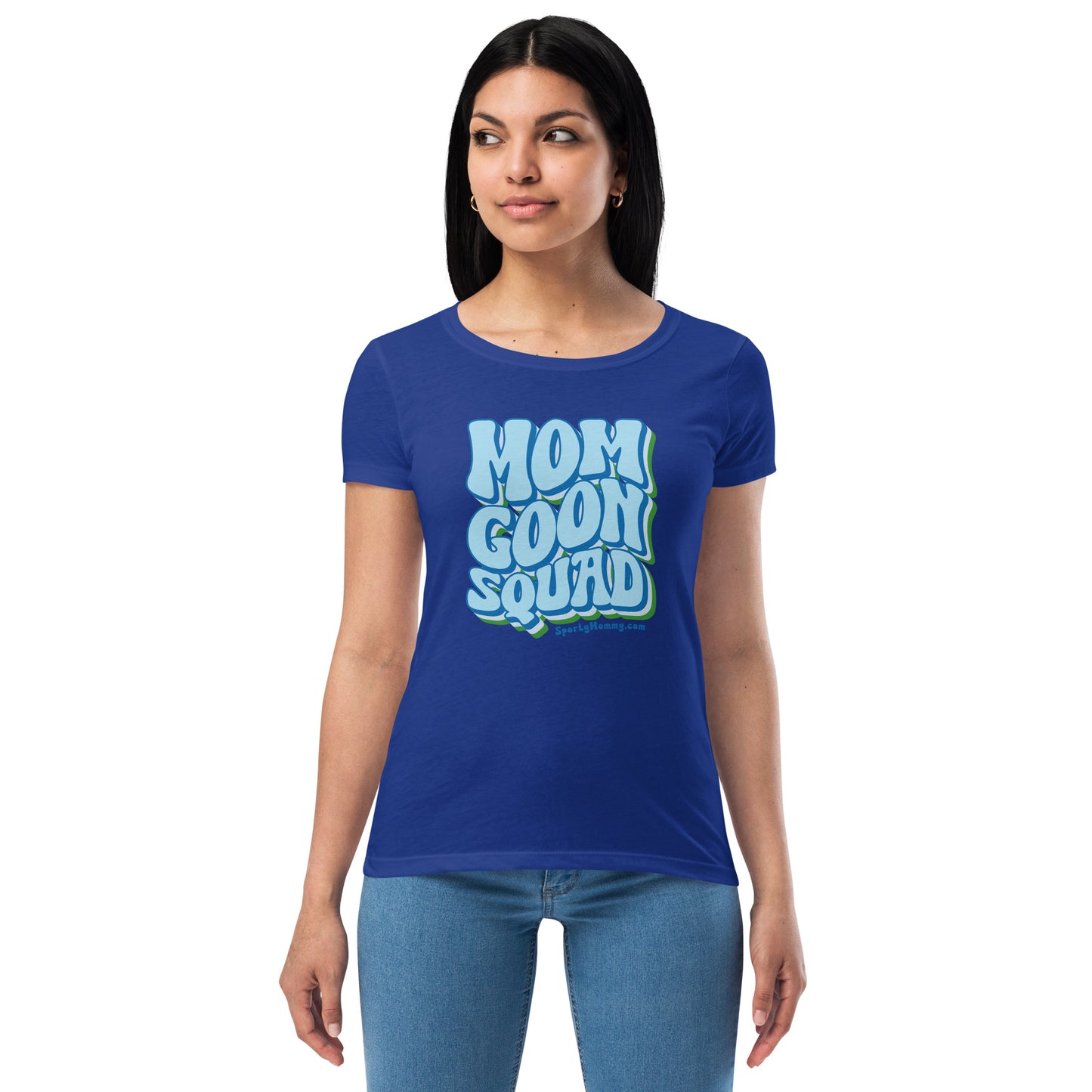 Mom Goon Squad Fitted T-Shirt
