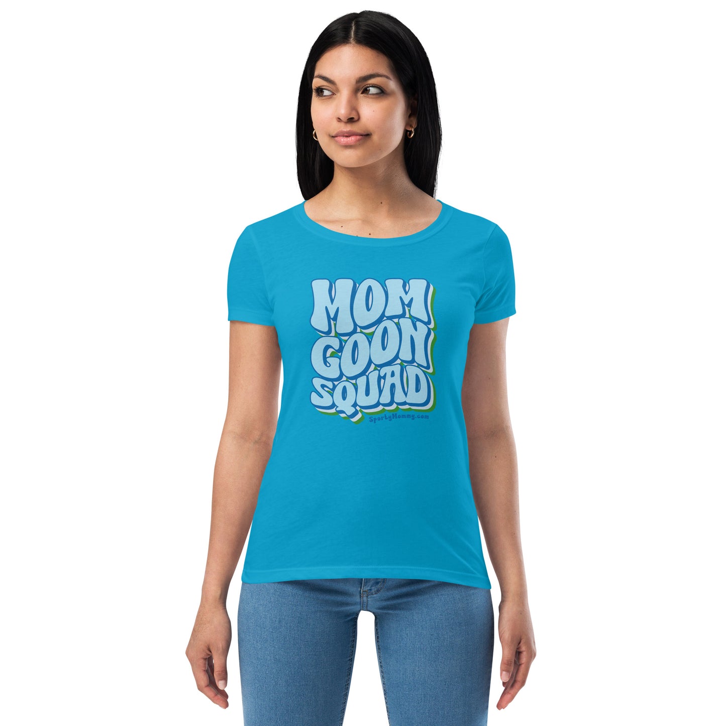 Mom Goon Squad Fitted T-Shirt