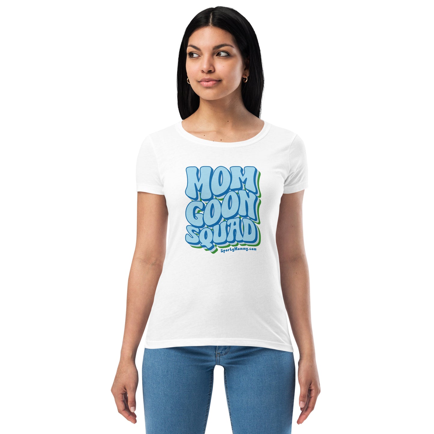 Mom Goon Squad Fitted T-Shirt