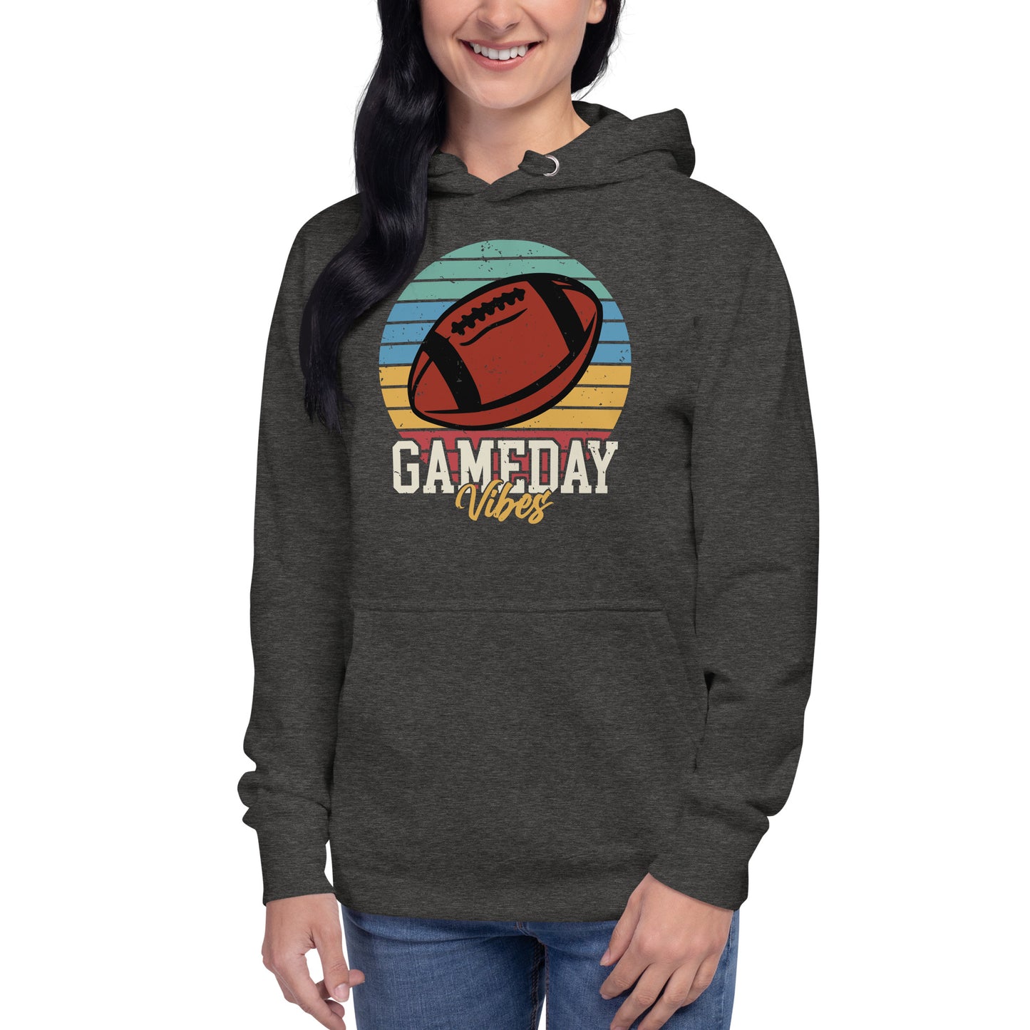 Game-Day Vibes Football Unisex Hoodie