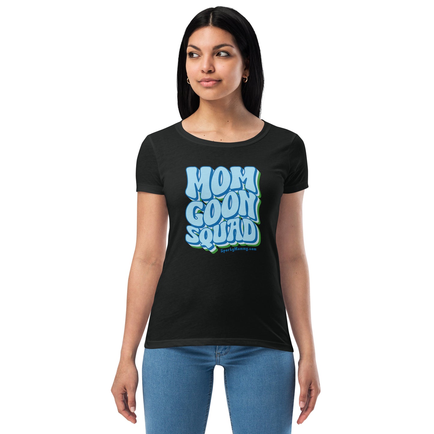 Mom Goon Squad Fitted T-Shirt