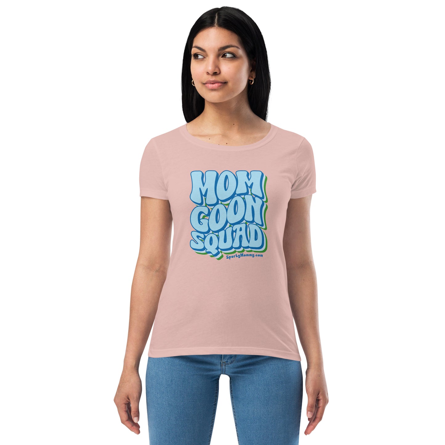 Mom Goon Squad Fitted T-Shirt