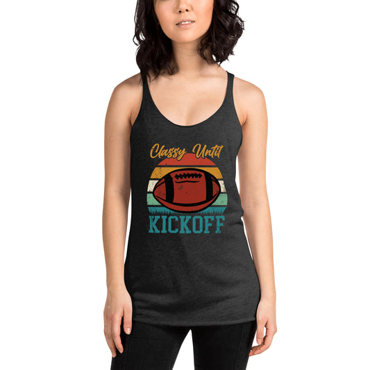 Classy Until Kickoff Women's Tank