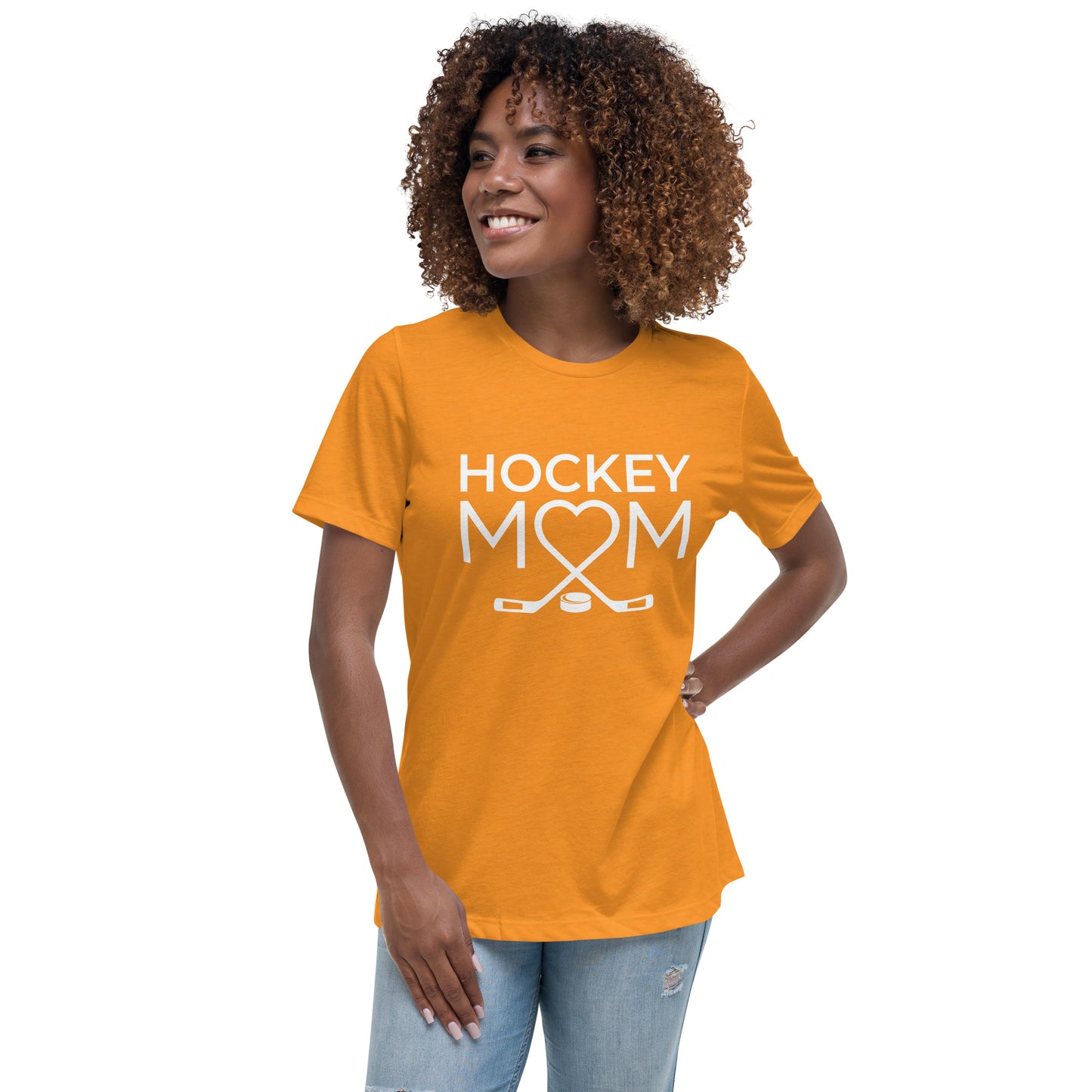 Hockey Mom Women's Relaxed T-Shirt