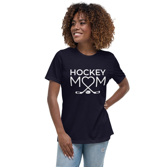 Hockey Mom Women's Relaxed T-Shirt